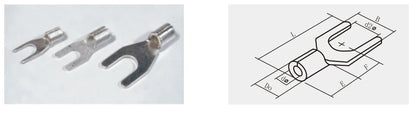 SNB Insulated Ring Terminal Electrical Wire Connector Insulated Crimp Connector
