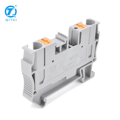 QPT 6 1000V 41A Red Blue Plug-in Factory Supply High Quality Wire Connection High Quality Terminal Block