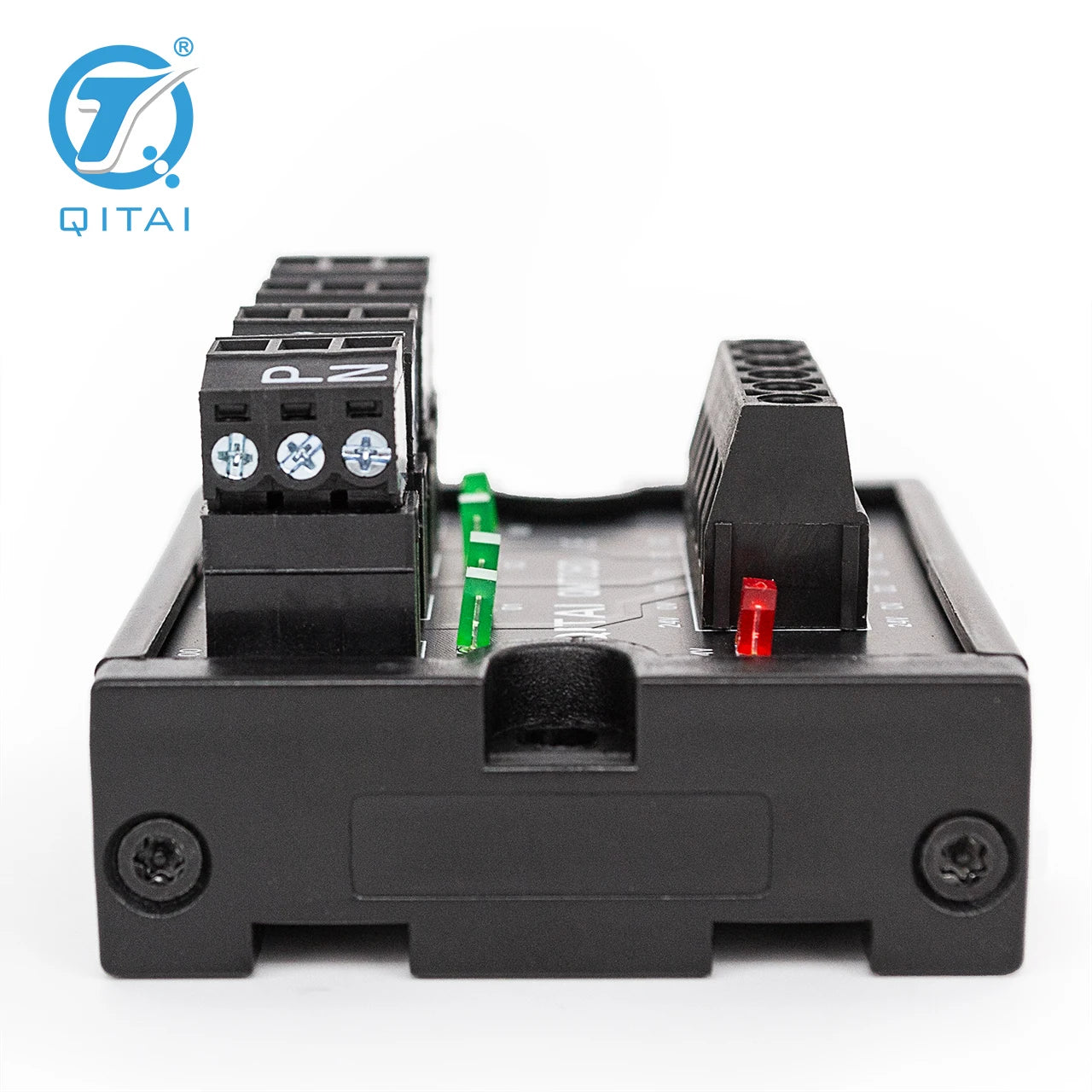 QMT08D   4 Bit Intput Spring Terminal Block DC24V 1A PLC Module Connect with LED Light Remote Control NPN/PNP