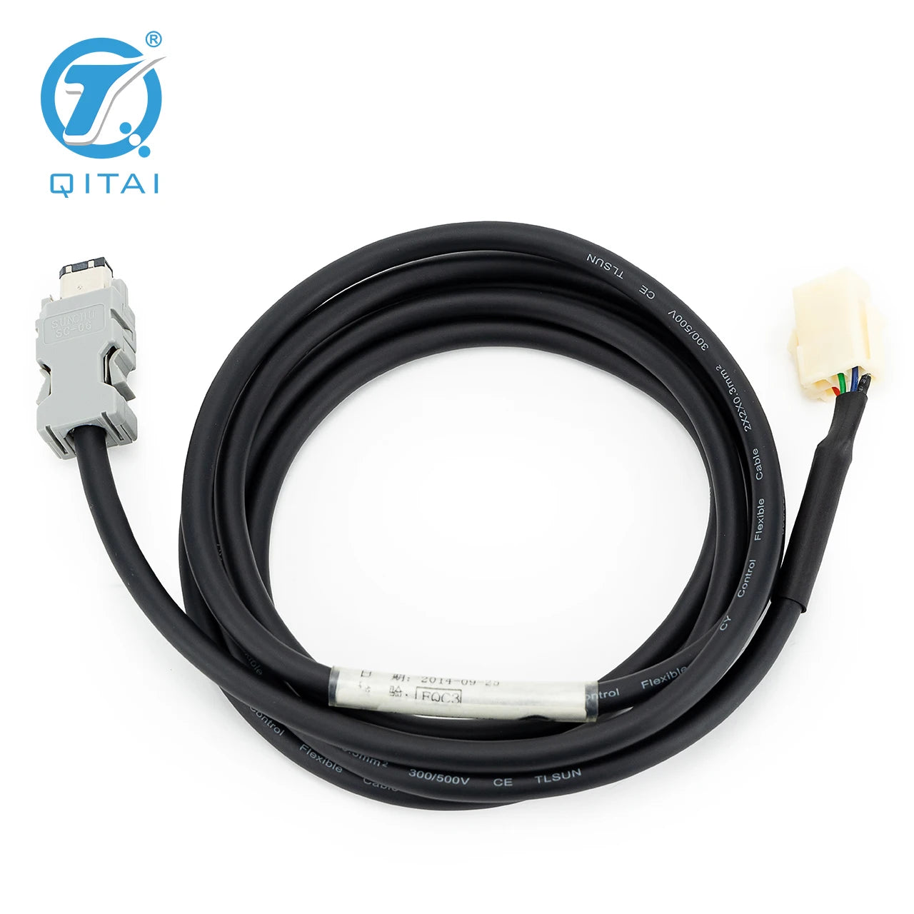 QX320-3-2000 Servo Motor Power Cable Cord PLC Communication Cable Quick Connection