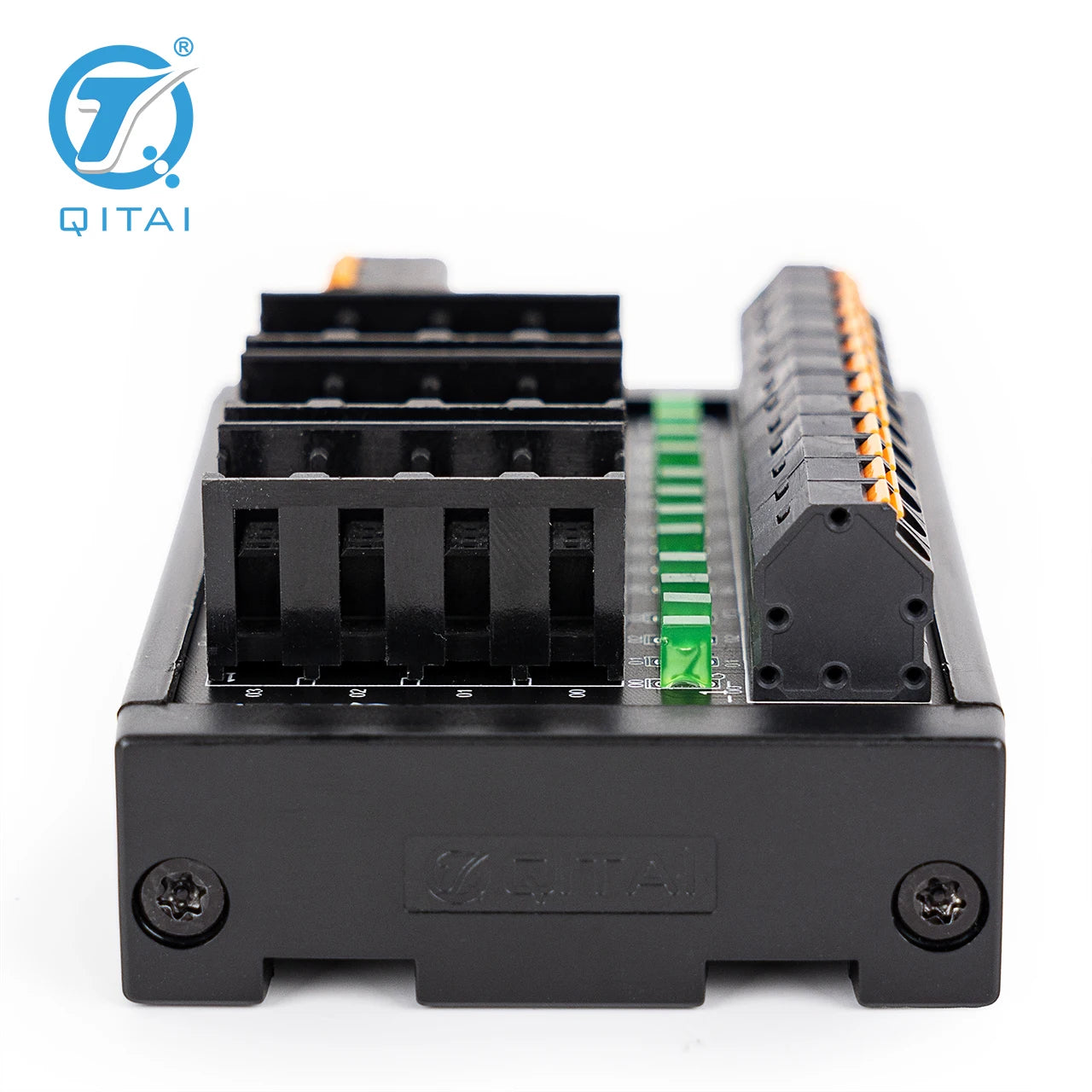 QMT19E E-CON LED Light Din Rail Terminal with Push-In Connection PNP/NPN Input Output Block