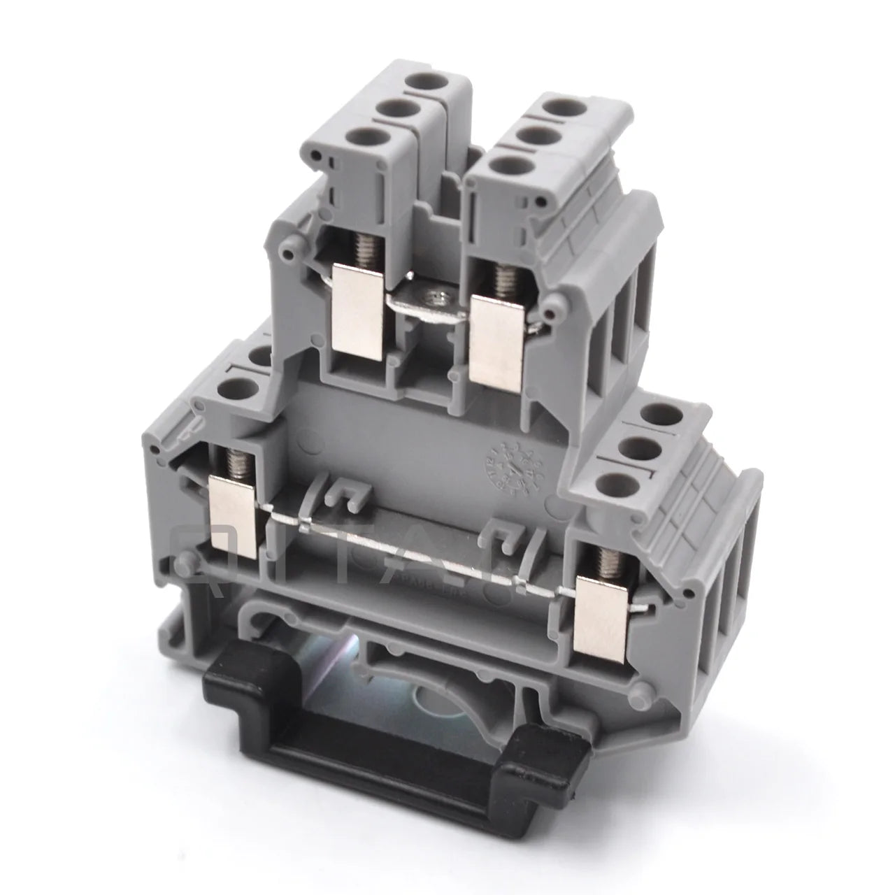QUKJ-4/2-2 UKKB 5 Double 2 Level Screw Connection Din Rail Terminal Block 500V 32A 0.2- 4mm² Mounting Type: NS 35 NS32