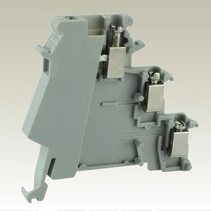 QUKJ-DK 1.5mm²  DIKD Screw Three-layer DIN Rail Industrial Control Wiring Termin Wire Block Wire Electrical Terminal Blocks