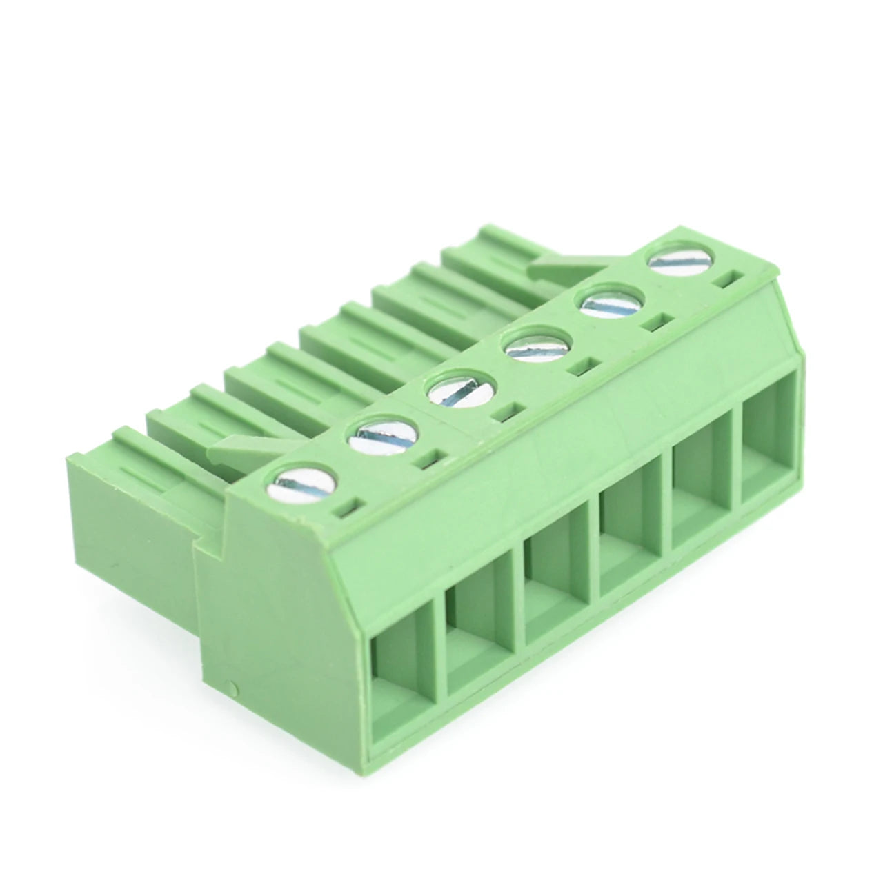 QPVH-762-6P 7.62mm Pitch 6P Female and Male Wire Connector Terminators PCB Screw Plug-in Terminal Block