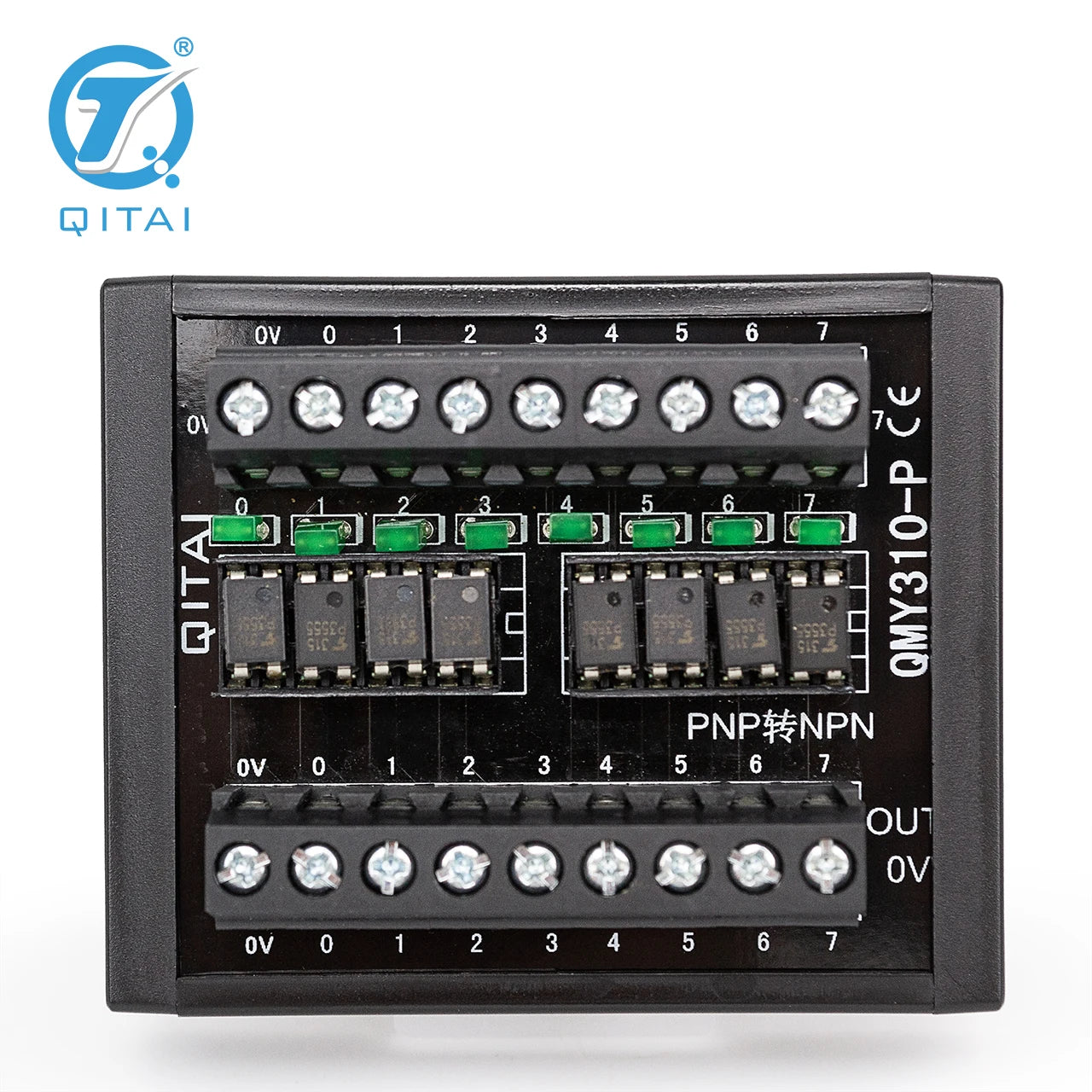 QMY310-P NPN to PNP High Quality Level Converter 8 Channels High Speed 5V Relay Terminal Blocks Modules Optocoupler Relay SSR