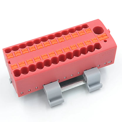 QPTFX 6/24*2.5-D-R Straight Plug 24 Bit Distribution Block 2.5 Mm Wire Diameter Automotive 26-12AWG Conductor Horizontal