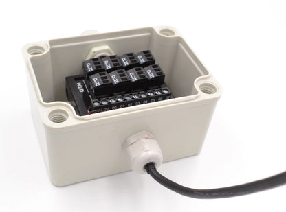 TJ-AT-0818 80*180*70mm Terminal Block Electronic Terminal Cases Waterproof IP66 Sealed ABS Plastic DIY  Control Panel Enclosure