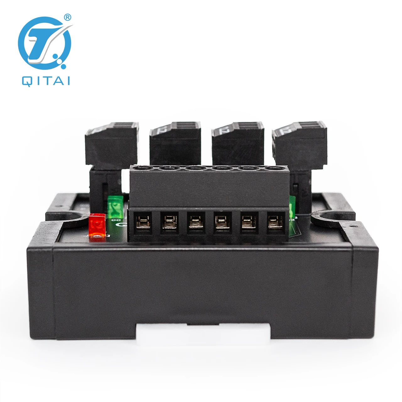 QMT08D   4 Bit Intput Spring Terminal Block DC24V 1A PLC Module Connect with LED Light Remote Control NPN/PNP