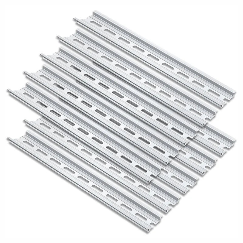 TH35-7.5 35mm Wide Conventional Steel Aluminum Control Panel Terminal Block Mounting Base Rail DIN RAIL