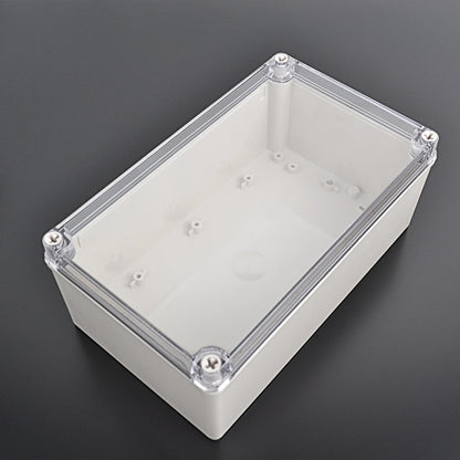 TJ-AT-1212 80*250*70mm Terminal Block Electronic Waterproof IP66 Sealed ABS Plastic DIY Junction Box Enclosure Case Clear