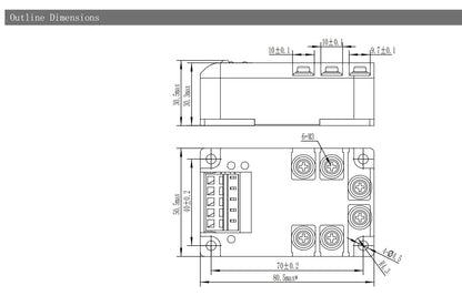 QMTYM380D15R-24F-N  Electric Relays  Three-phase  Motor Forward and Reverse  Solid State Relay 15A 380VAC