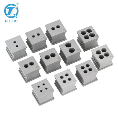 CES 2/*   2 Holes CES Small Grommets Cable Entry Systems TPE Offwhite or Black  3-8mm Wire Diameter Range