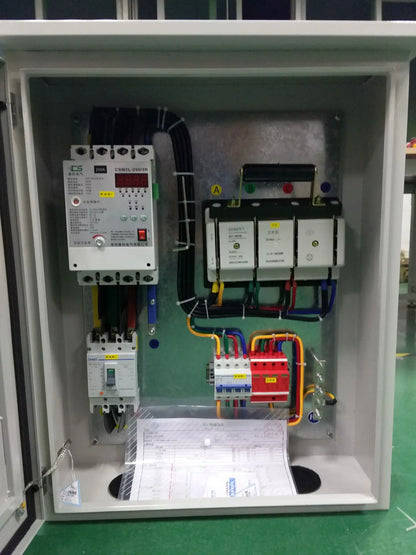 High Quality Oxidized Aluminum Industrial Control Panel Electronic Automatic Control System Power Distribution Cabinet KP Series