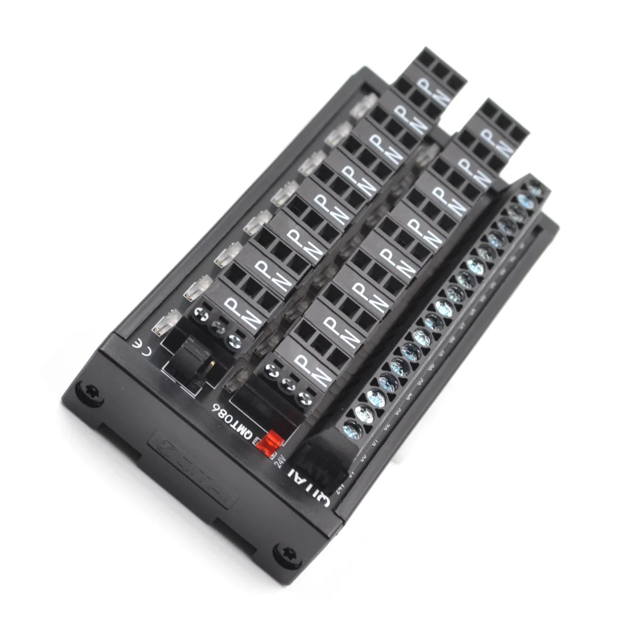 QMT086  16 Bit Output Terminal Block DC24V 1A PLC Module Connect With LED Light Remote Control
