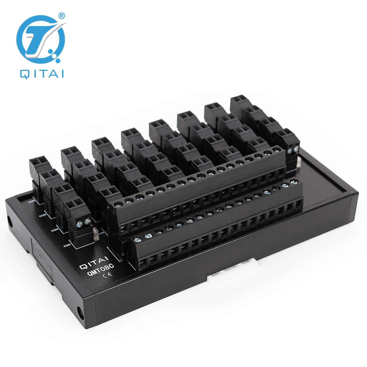 QMT08C32 Bit Output Terminal Block DC24V 1A PLC Module Connect with LED Light Remote Control NPN/PNP