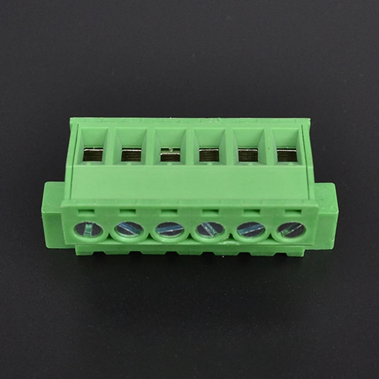 QPS-508S-6P 5.08mm Pitch 2-24 Pin Male and Female Wire Connector Screw Plug-in PCB Terminal Block With Flange