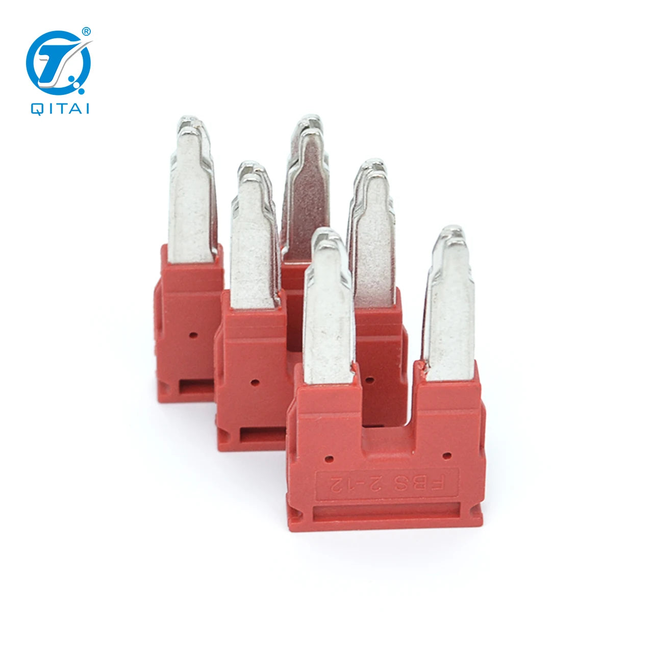 FBS 2-12  Plug-in Bridge 3005950 Plug-in Bridge, Pitch: 12mm, Number of Positions: 2, Color: Red Blue