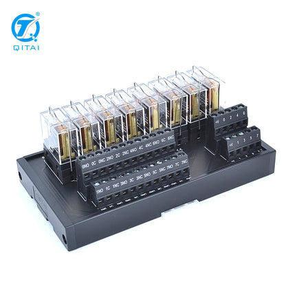 QMY434 1C High Power Relay Module with LED Light 10A 250V AC DC Powered for Auto Applications