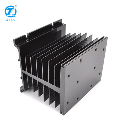 QHS-D100 50mm Aluminum Heat Sink Heatsinks for Single Phase SSR Solid State Relay