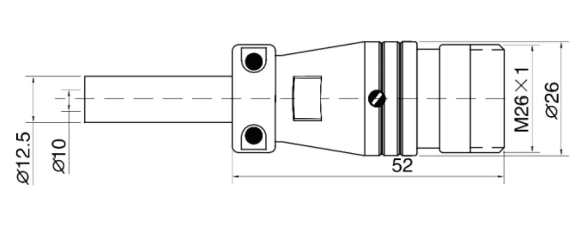 P24-6K  Butting Type Socket K 24mm 250V Metal Circular Aviation Connector Waterproof for Aviation 6/10/12/19 PIN