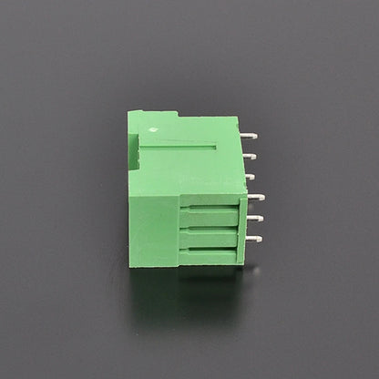 QSD-508VC-2X3P 5.08mm Pitch 6P Green Simple Cheap Male and Female Pcb Screw Terminal Blocks Types