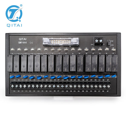 QMY444 PNP and NPN Compatible Custom Available High Quality DC24V 16 Bits Signal Automotive Relay Module Terminal Blocks
