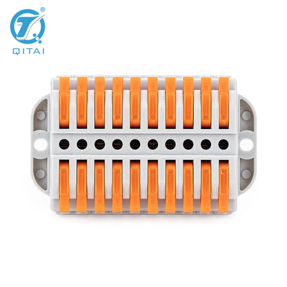 KV233-500T-10P 250V 32A 10P Electric Quick Wire Connector Automotive Wire Harness Splice Connector Quick Wiring Terminal Block