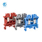 QUKJ-6 Din Rail Screw Terminal Blocks 800V 6mm Din Rail Terminals Screw Clamp Type Terminals Uk Terminal Block Screw Blocks