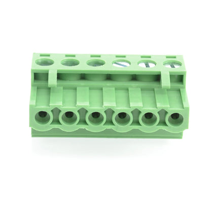 QPV-500-6P  PCB 300V 15A 5.0mm Pitch Wire Male Plug-In Terminal Block Connector Rated Terminal Block