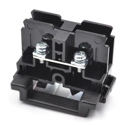 QUTD-10 660V 15A 0.75-1.5mm² TBR-10 2-Contacts Din Rail  Cassette Terminal Blocks Brass Conductor Combined Rail Mounted