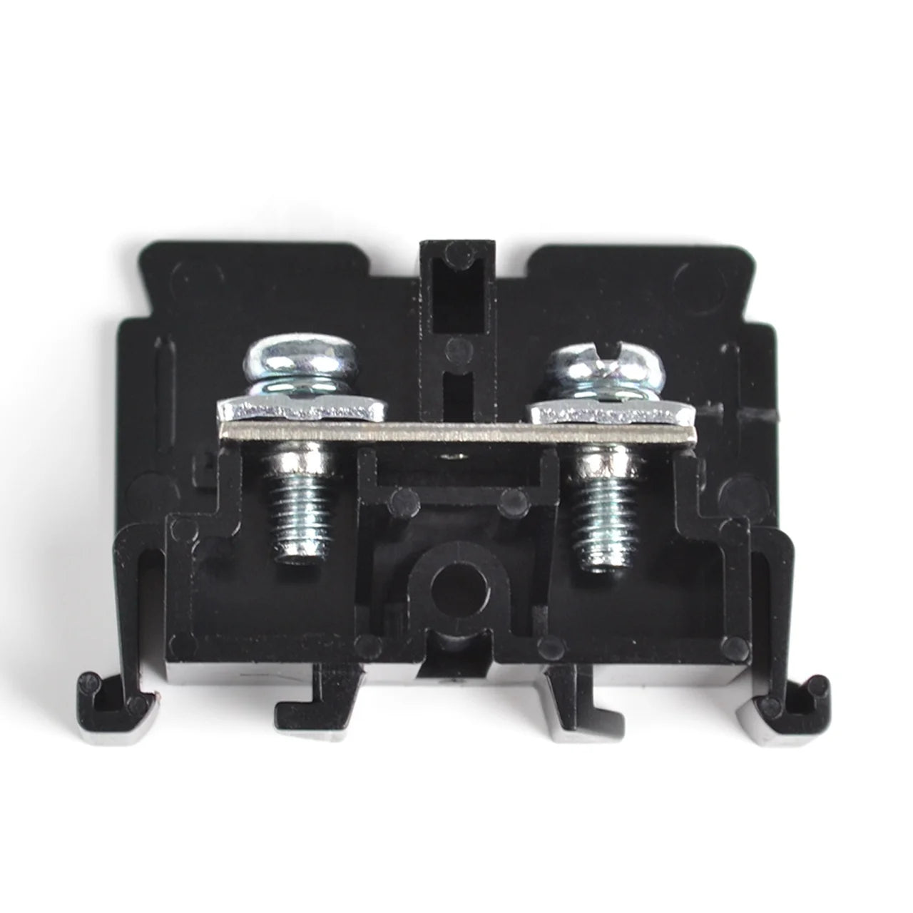 QUTD-32 Screw Terminal Block Double Pole Screw Terminal DIN Rail Mount Connection Terminal Industrial Terminal Block
