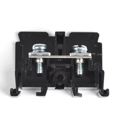 QUTD-32 Screw Terminal Block Double Pole Screw Terminal DIN Rail Mount Connection Terminal Industrial Terminal Block