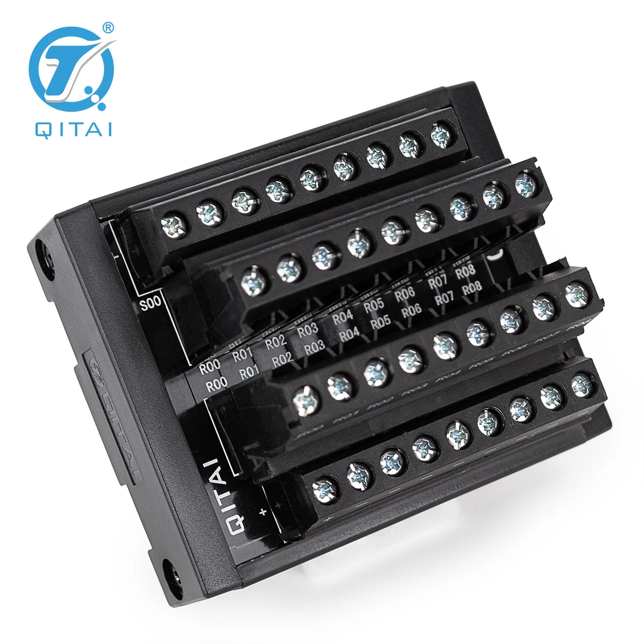 QMT076C Small Design Terminal Block Module Standard 35mm DIN RAIL High Efficiency 2A DC24V 1.5 Mm² Following/AWG16