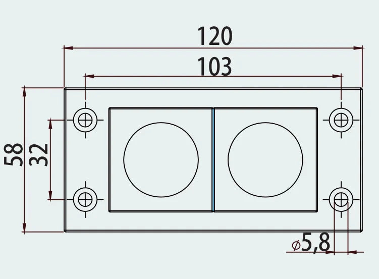 CES 16/2 Cable Entry Plate Cable Wall Pass-Through Cable Penetration Panel Cable Gland Frame Oem Cable Management Kits Box