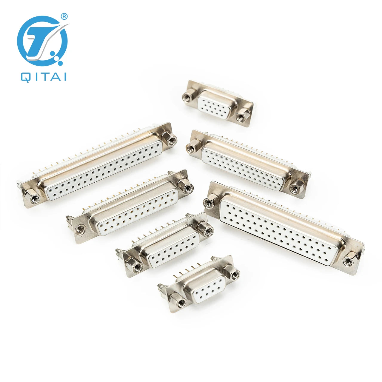 QX824 Series D-sub Female 9P/15P/25P/37P Connector Industrial Waterproof Electrical Connector Multi Application Connector