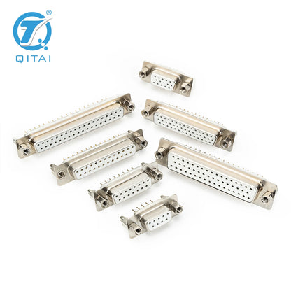 QX824 Series D-sub Female 9P/15P/25P/37P Connector Industrial Waterproof Electrical Connector Multi Application Connector