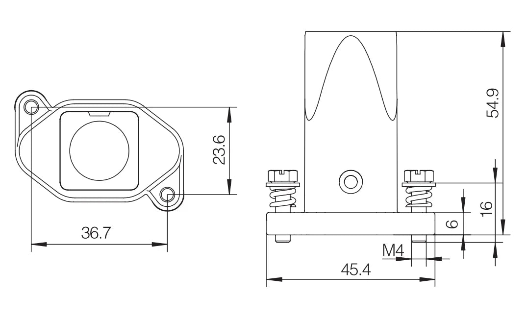 HP3A/H-TE-2S-M20 Hoods Heavy Duty Connector Compact Series Top Entry Protective Hoods