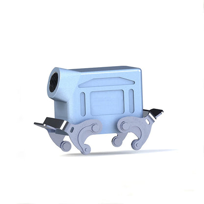 H10B-SK-2L-M20 Industrial Heavy Duty Copper Contact Aluminum Housing Connector Compact Housing Shells Series Top Entry