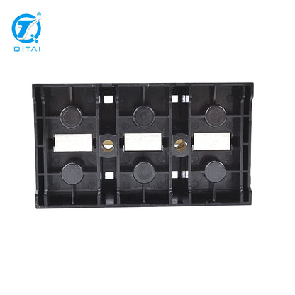 QTB-15004 150A Wire Barrier High Current Professional Brass 4Bits Fixed Dual Row Terminal Strip Block