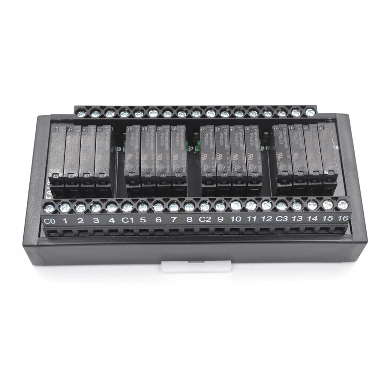 QMY416D-P  16 Bits Intermediate Relay Terminal Block Module Connection Relay Module With Light PNP
