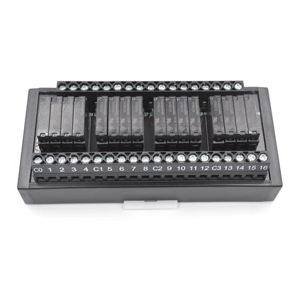 QMY416D-P  16 Bits Intermediate Relay Terminal Block Module Connection Relay Module With Light PNP