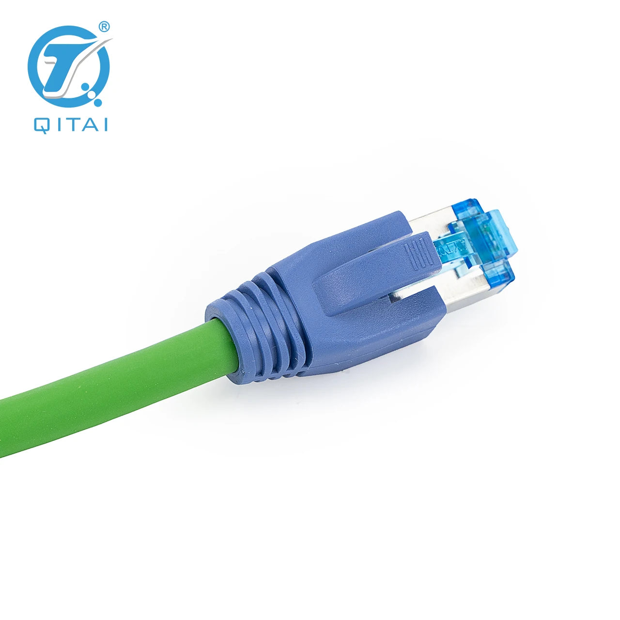 QITAI QX202 High Quality 8-Strand Copper Automation Control Signal RJ45 Network Cable Meeting Cat5E/6E Standards