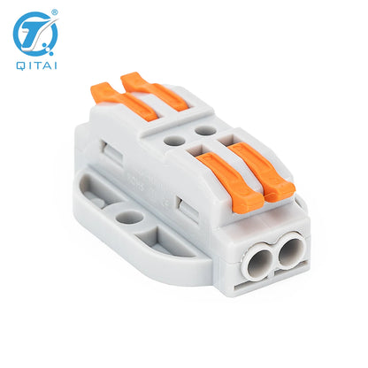 KV233-500T-2P 2P 250V 32ATerminals Wiring Quick Connector Quick-insert Push-type Terminal Blocks