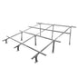 Hot-Dip Galvanized Anti-Seismic Solar Panel Photovoltaic Bracket Installation and Fixation Frame for Power Accessories