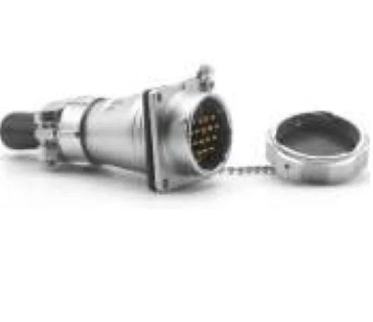 QITAI PTX20-14S 20MM Professional Power Aviation Wire Connectors 2-14 Pin Waterproof Connector for CNC Electrical Equipment