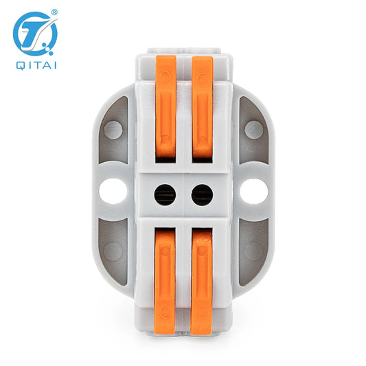 KV233-500T-2P 2P 250V 32ATerminals Wiring Quick Connector Quick-insert Push-type Terminal Blocks