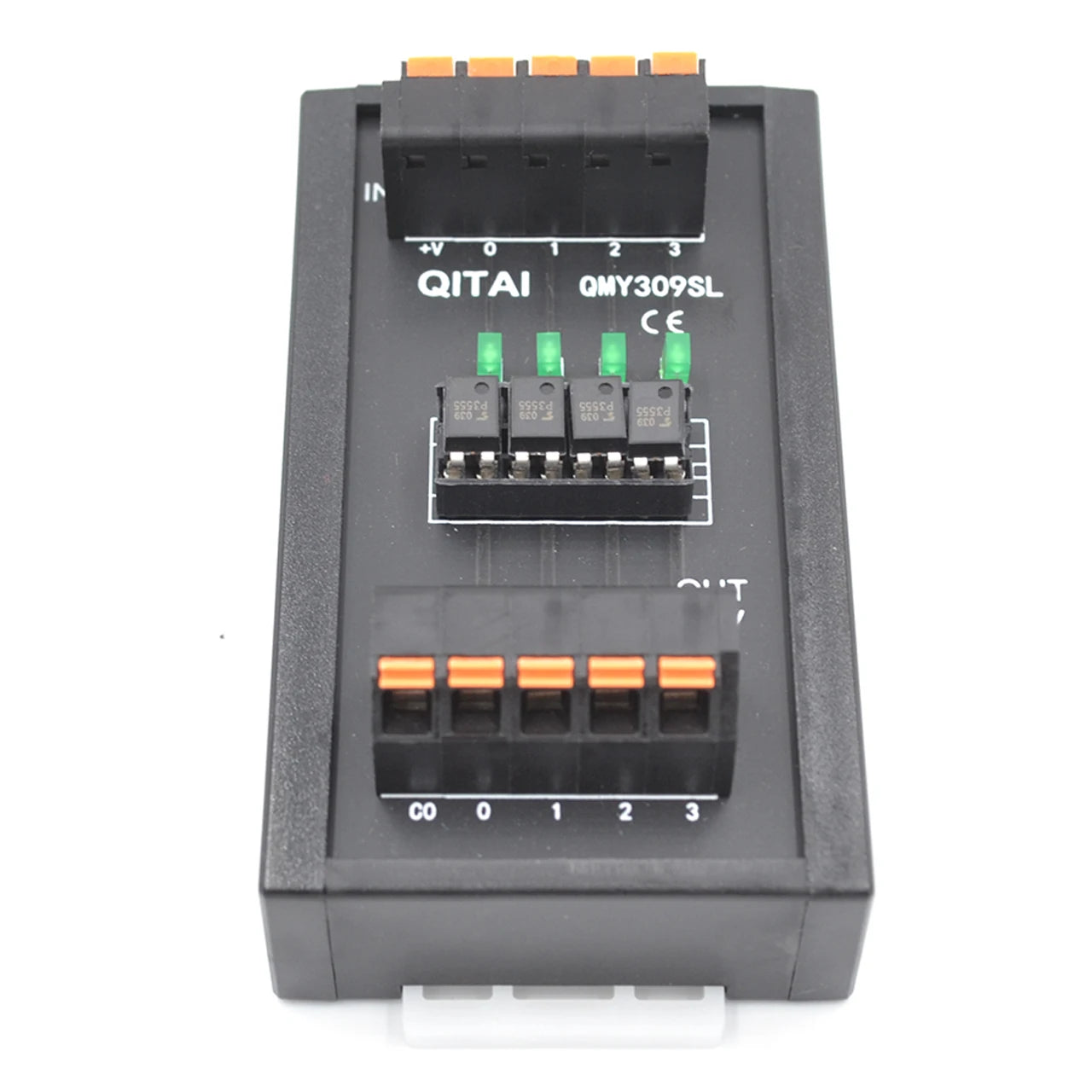 QMY309SL High Quality Spring Lock Plug-in IO NPN PNP Relay Module 60V 0.5A Working Current Terminal Block Module