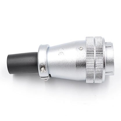 PT28F-16A IP66 Plug with PVC Sleeve 3-Core Receptacle for Plastic Clamp Nut Aviation Industrial Connector