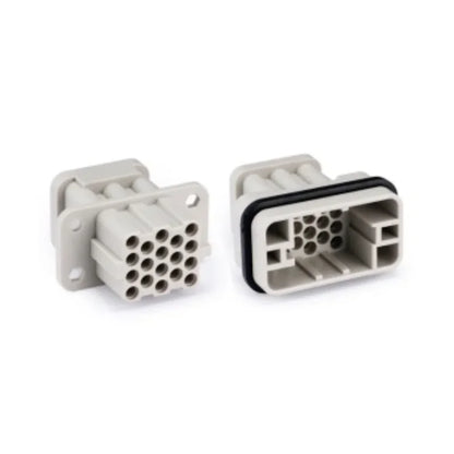 HQ-017/0-MC 10A 400V V0 Male Insert Crimp Terminal for Industrial Electric Heavy Duty Connector