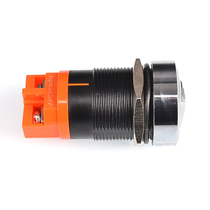 QITAI Electric Buzzers QDN22FM-QR Indicator Light Flash   Metal Buzzer  22mm Intermittent Sound Acousto-optic Buzzer